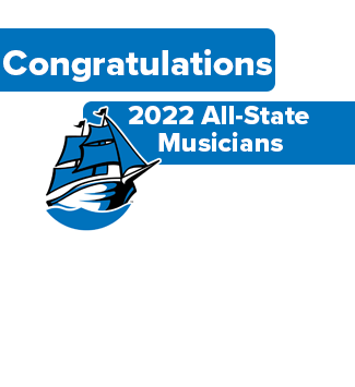  headline graphic for all state musicians